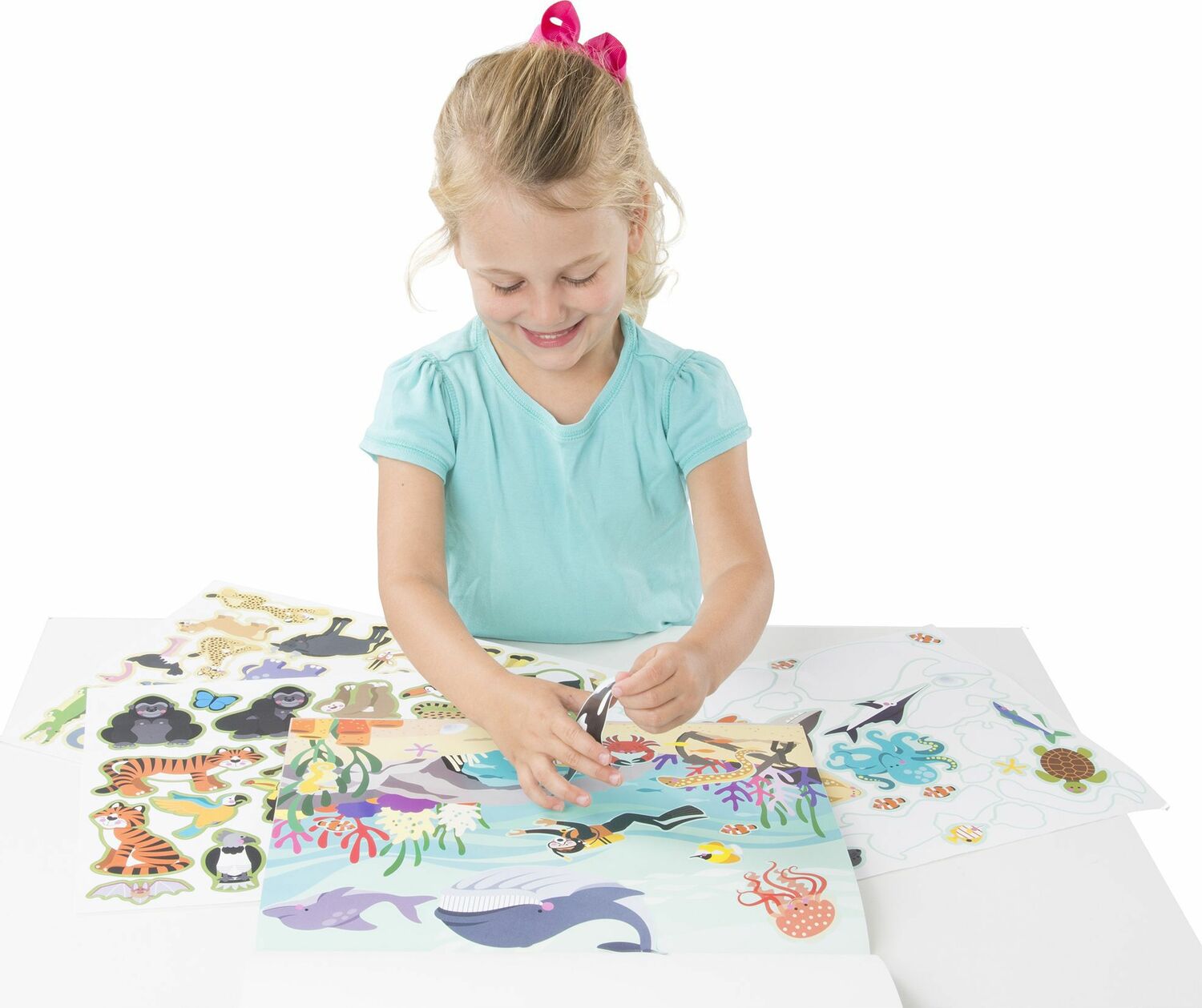 Reusable Sticker Pad - Habitats